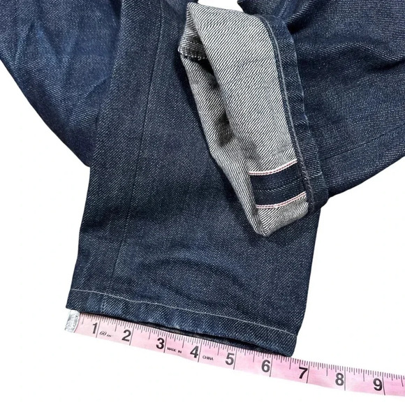 Naked & Famous Denim Super Skinny Guy Indigo Selvedge Jeans Mens 30 - Picture 9 of 12